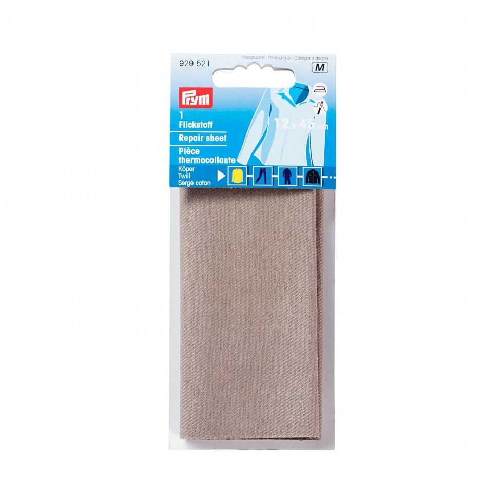 Prym Grey Twill Repair Sheet