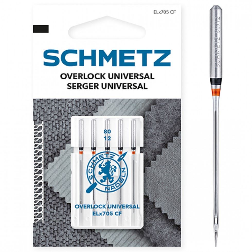 Schmetz Overlock Serger Sewing Machine Needles
