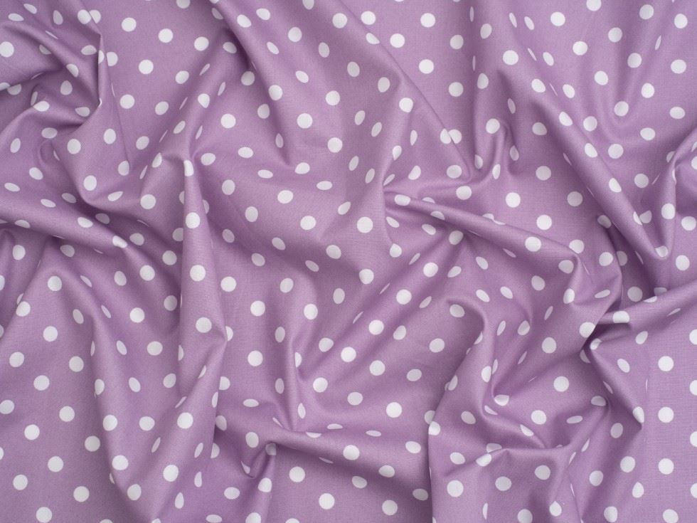 Minerva Core Range Lilac 100% Cotton Poplin Fabric