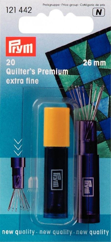 Prym Extra Fine Quilting Needles
 