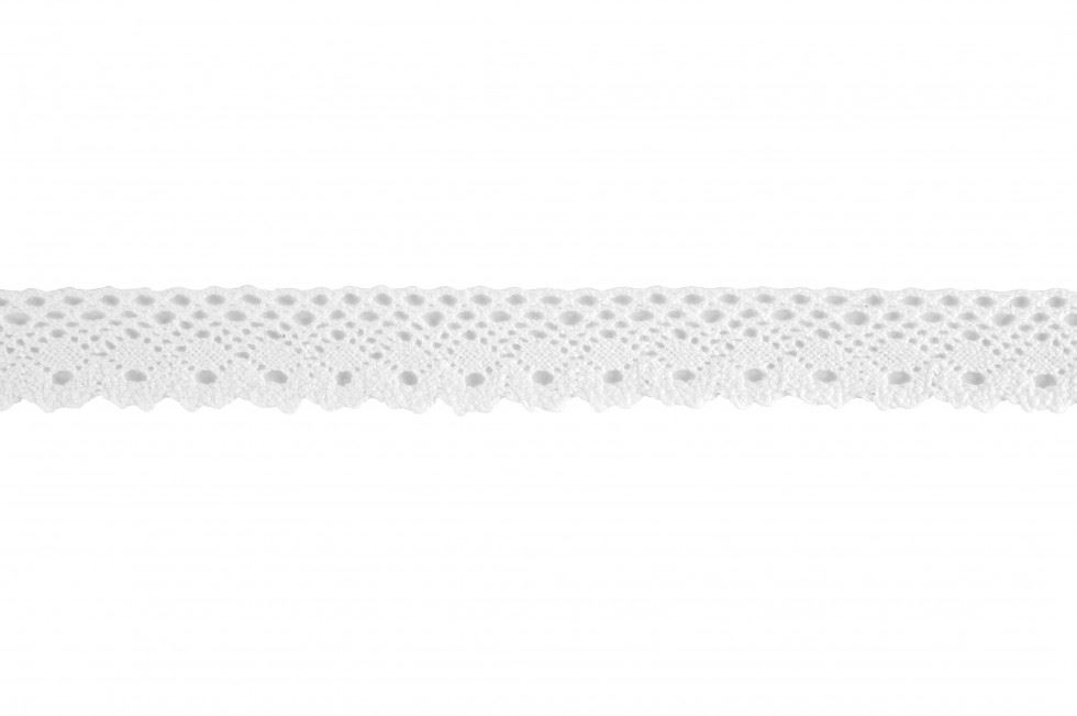 White Cotton Lace Trim