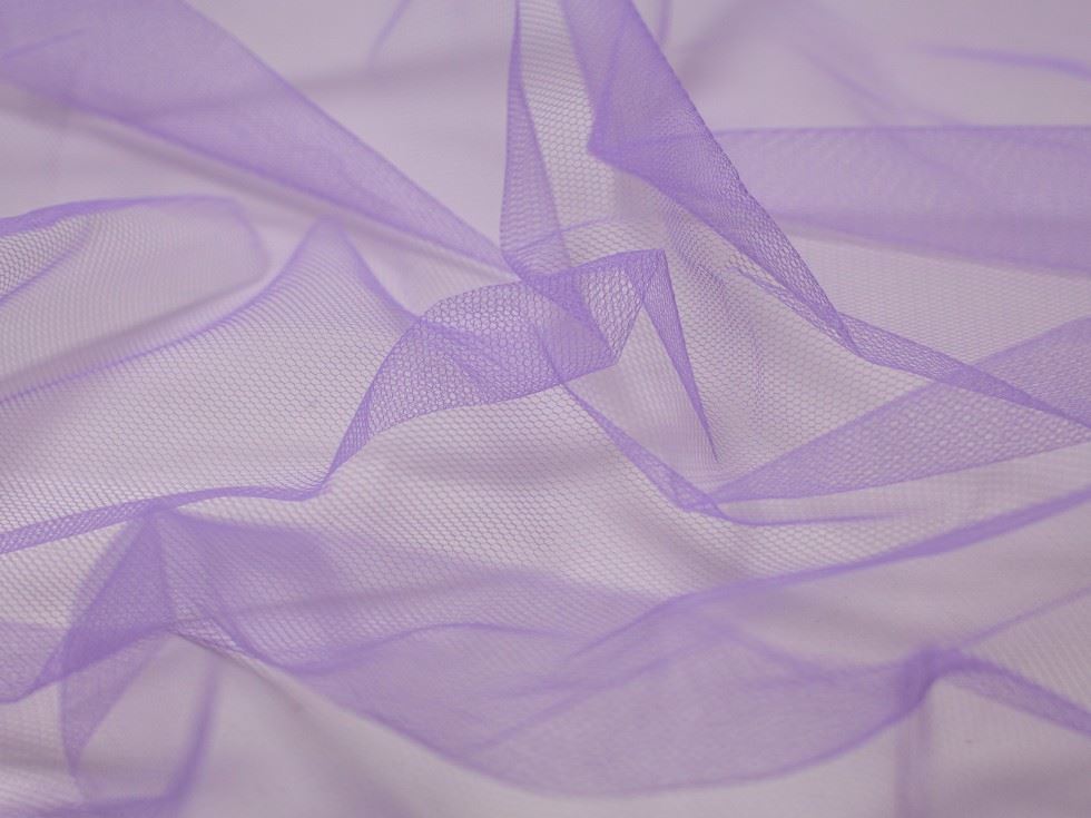 Minerva Core Range Lilac Dress Net Fabric