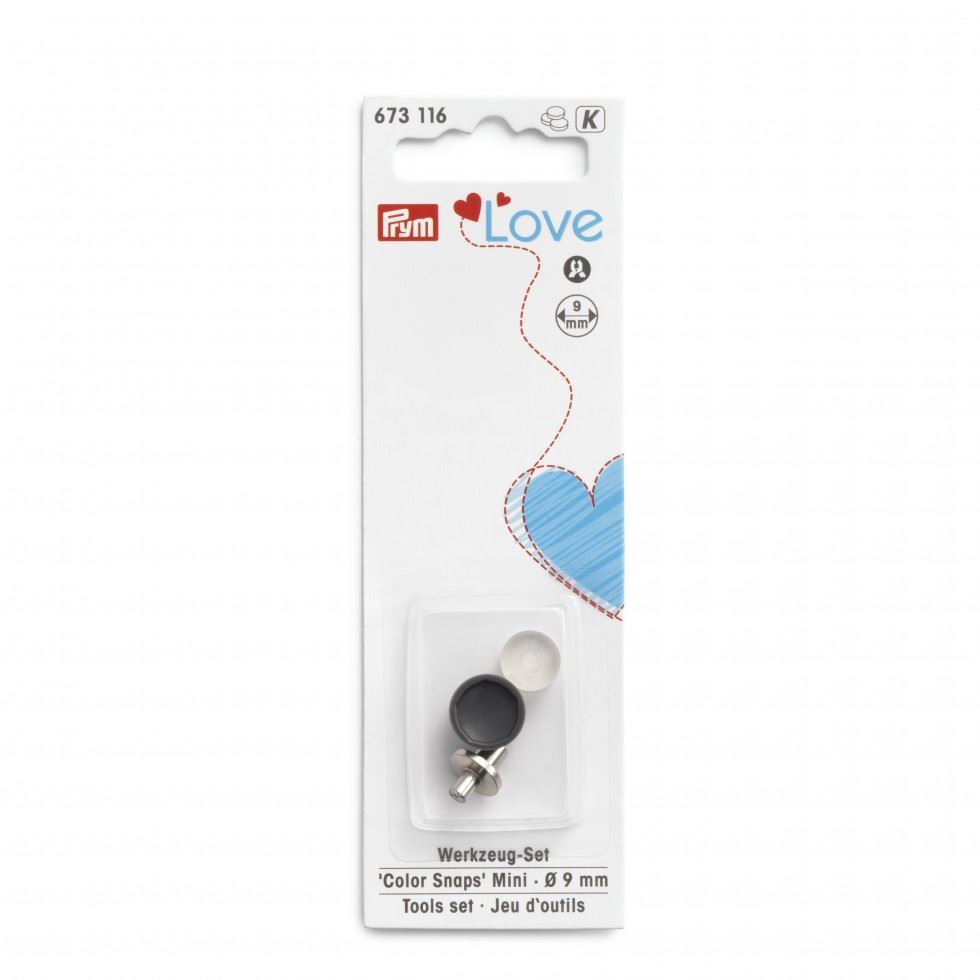 Prym Love Color Snaps Fasteners Mini Tools Set
 