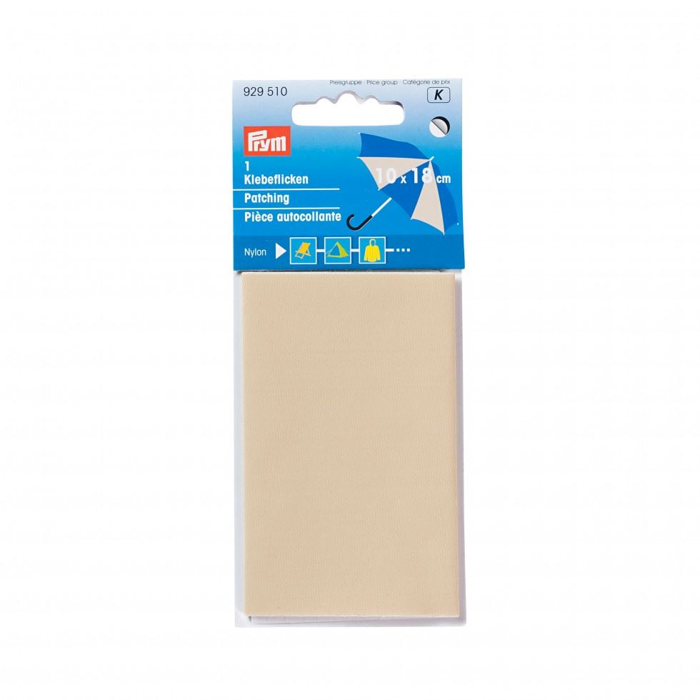 Prym Nylon Self Adhesive Repair Patch Beige
 