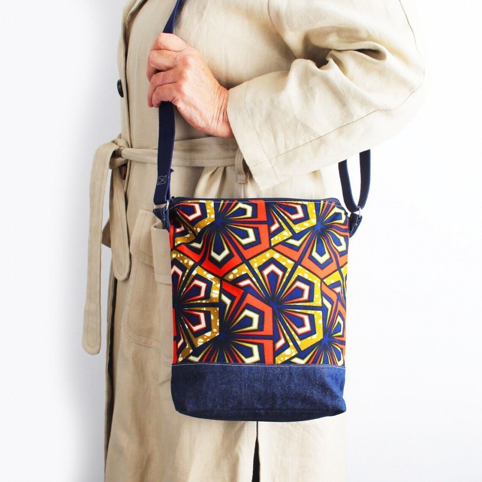 Sewgirl Paper Sewing Pattern Boho Shoulder Bag
 