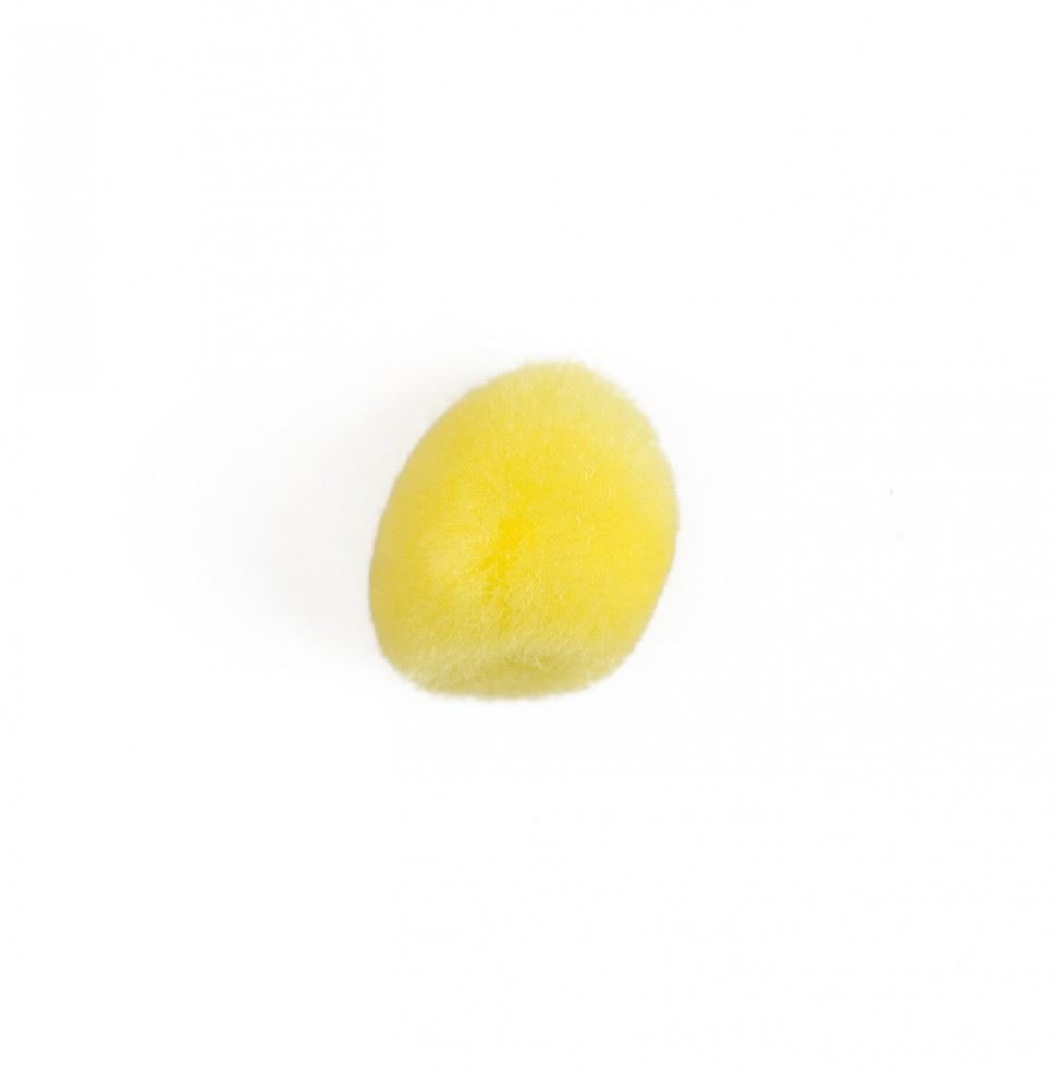 Craft Factory Yellow Pom Poms