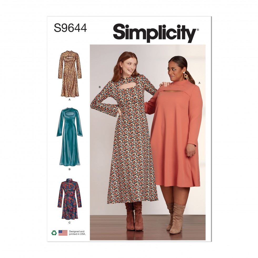 Simplicity Paper Sewing Pattern 9644
 