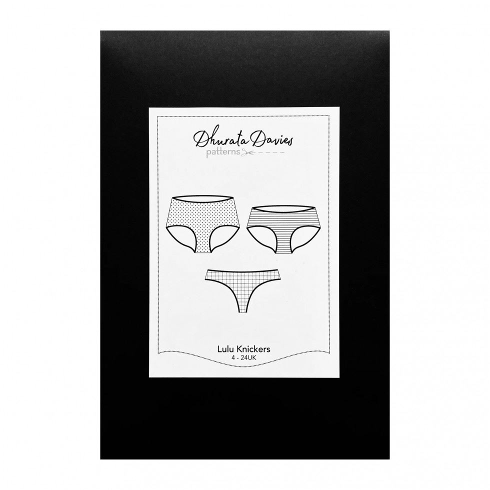 Dhurata Davies Paper Sewing Pattern Lulu Knickers
 