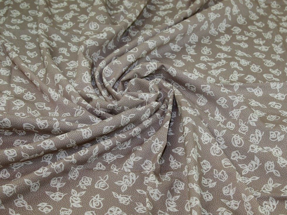 John Kaldor Coffee Hermione Crepe Fabric