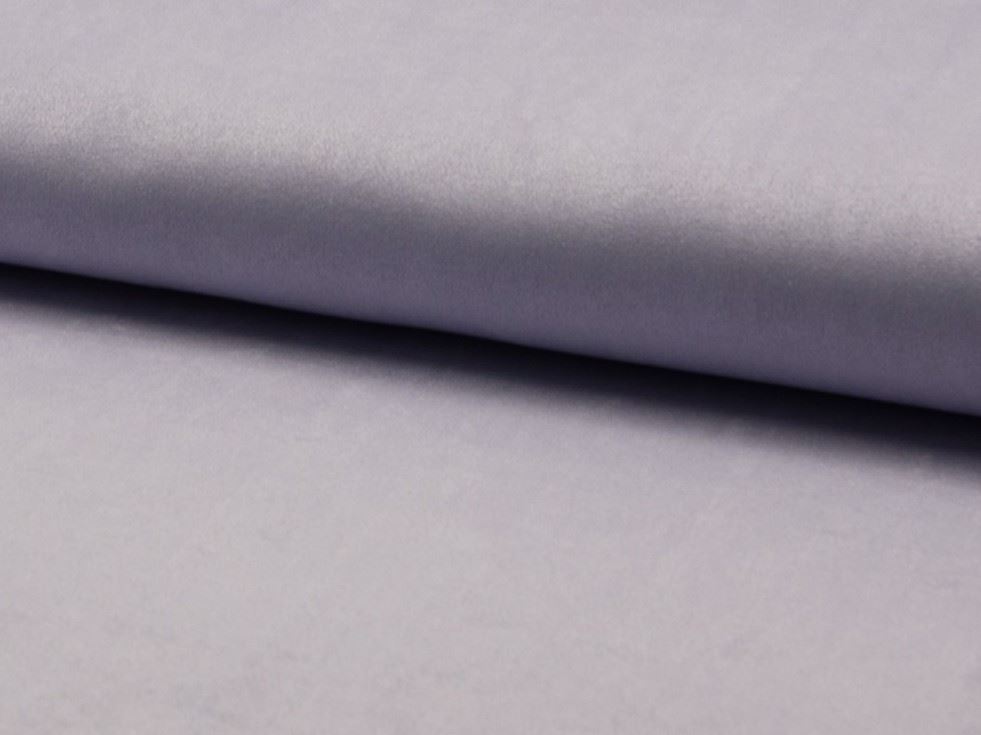 Lilac Deadstock Faux Suede Stretch Knit Fabric