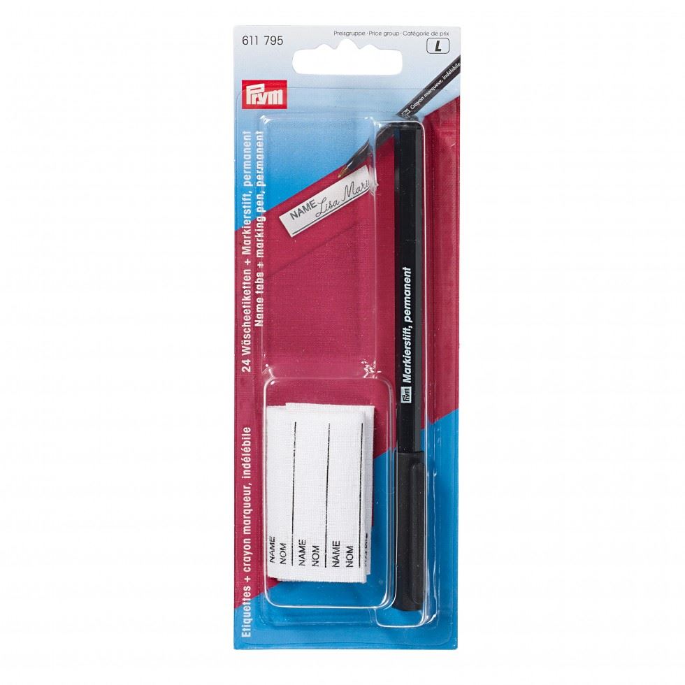 Prym Laundry Marking Kit