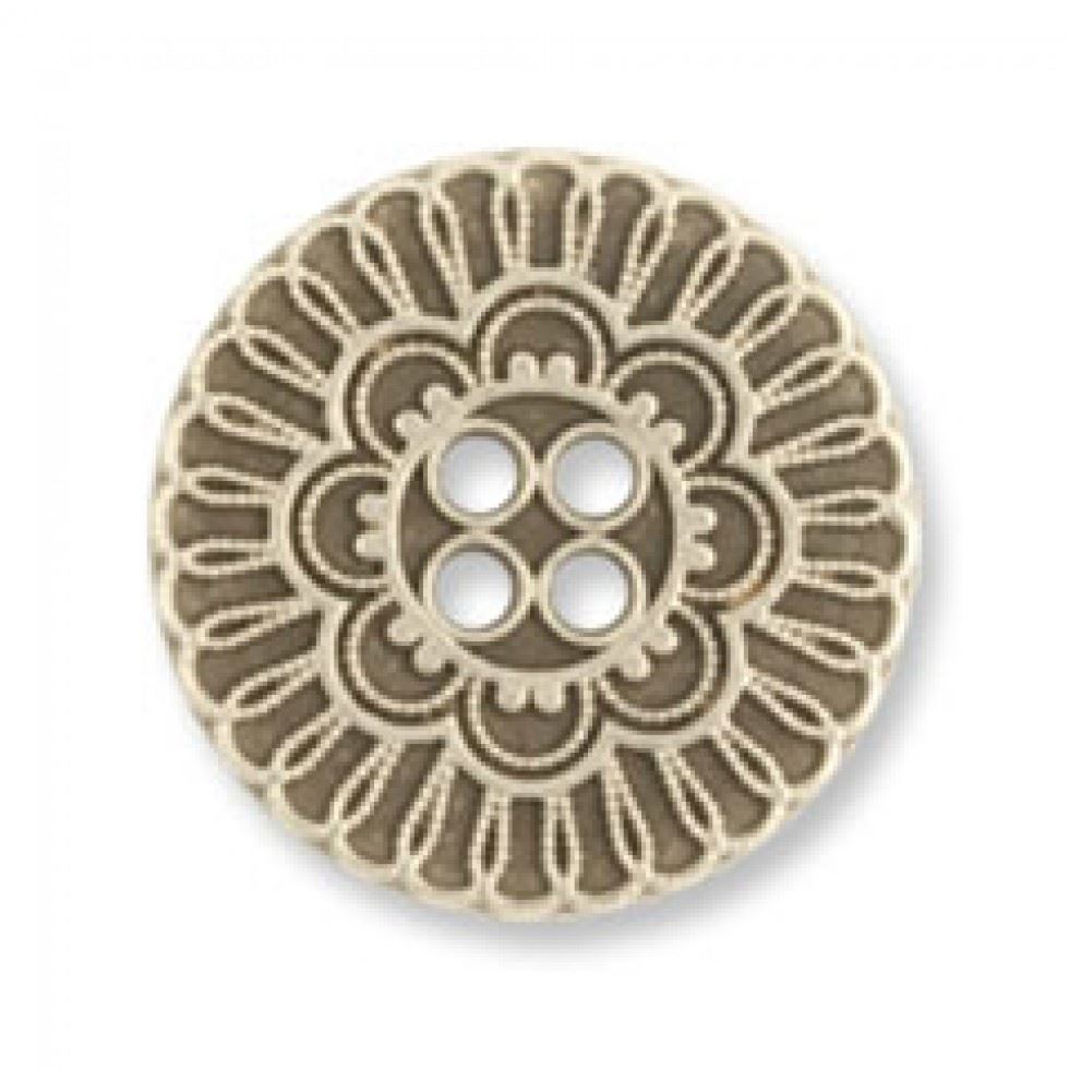 Trimits Metal Flower Buttons (Value Pack) Copper