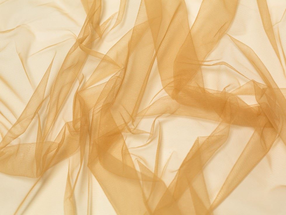 Minerva Core Range Dolce Vita Soft Italian Tulle Fabric Pralina
 