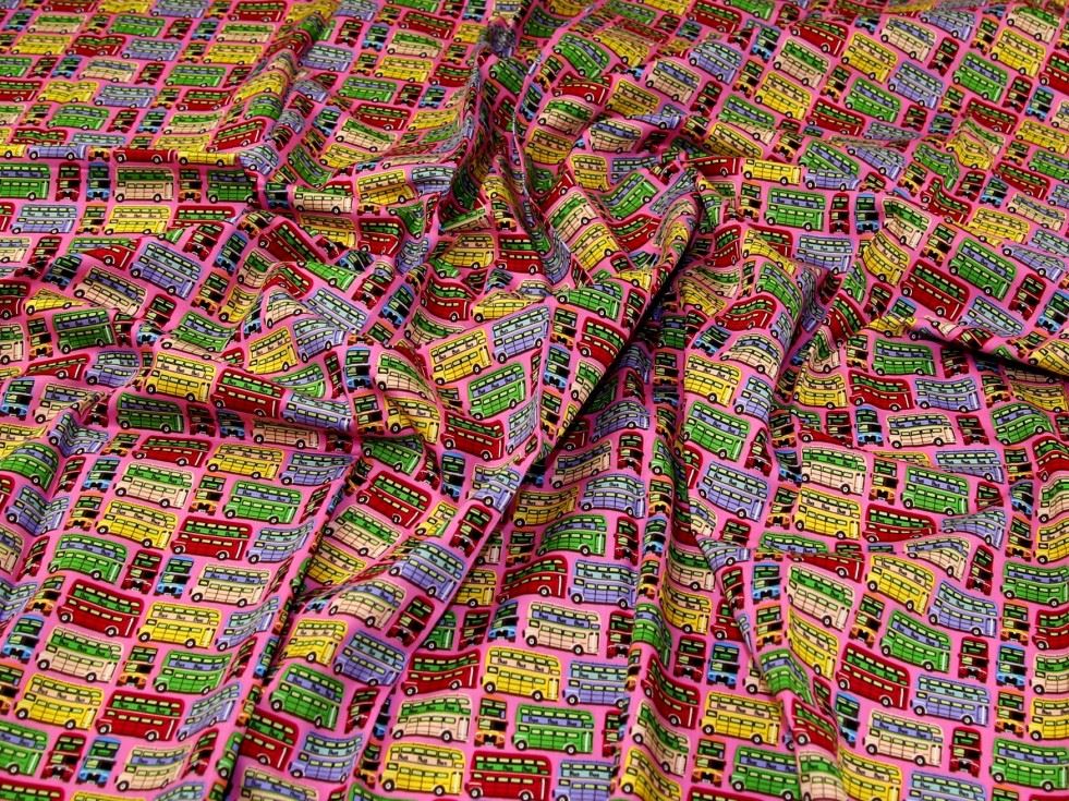 Pink Deadstock 100% Cotton Poplin Fabric
