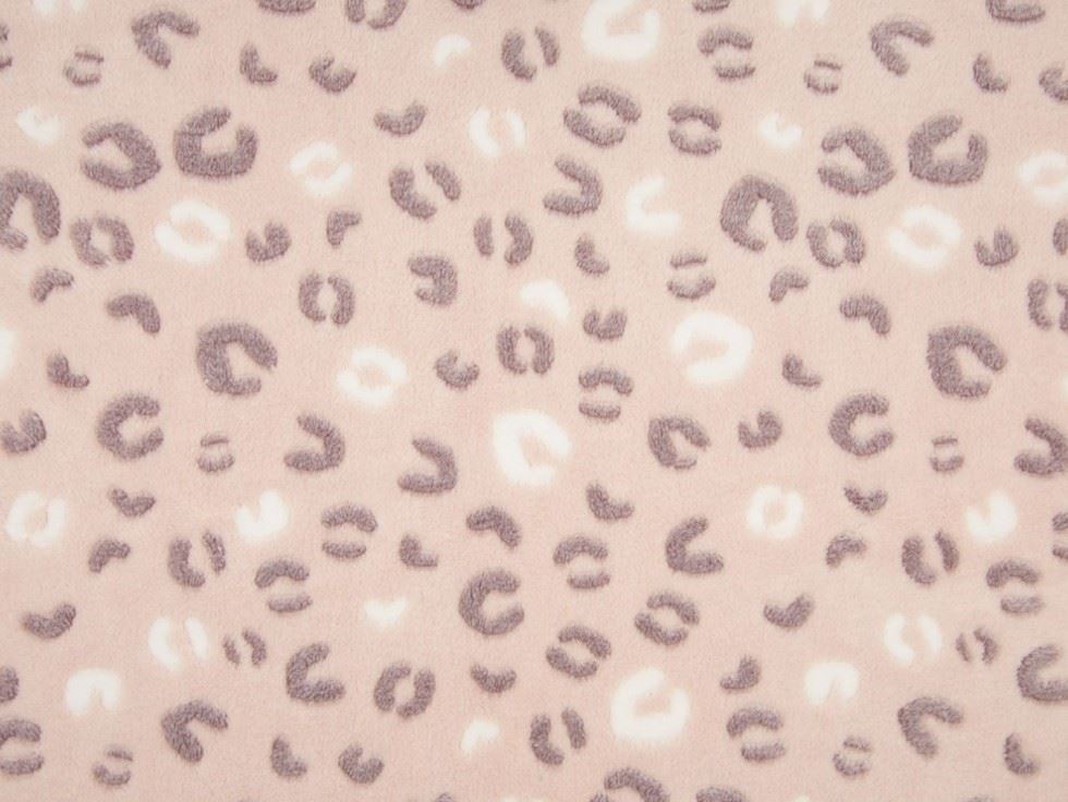 Rose Pink Deadstock Plush Cuddle Fleece Fabric