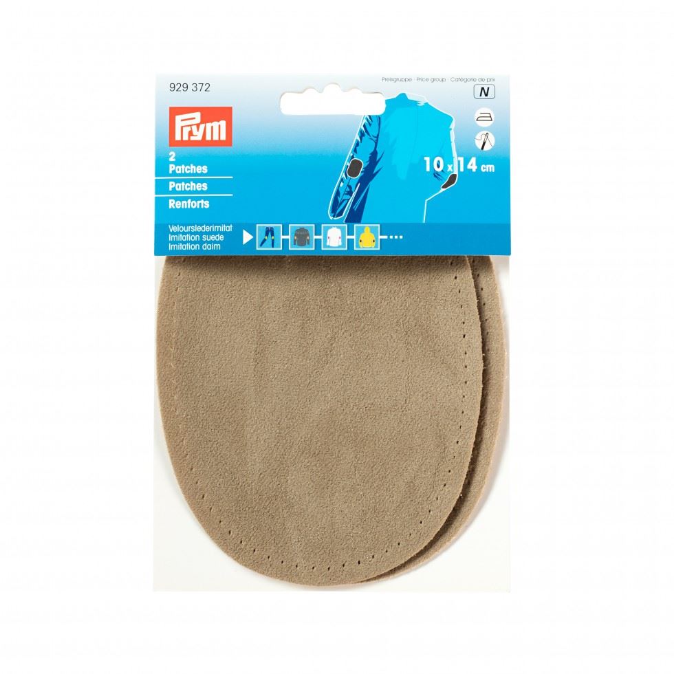 Prym Imitation Suede Elbow Patches Stone
 