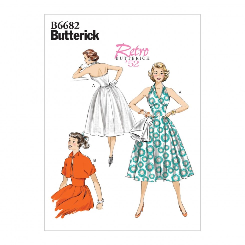 Butterick Paper Sewing Pattern 6682
 