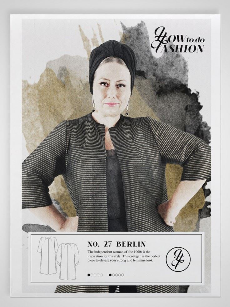 How To Do Fashion Sewing Pattern Berlin Coat