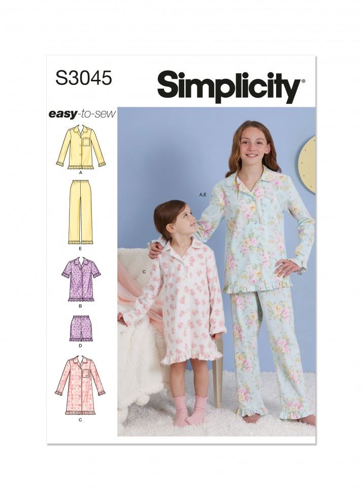 Minerva Sewing Pattern 3045 Simplicity Simplicity-3045-Hh