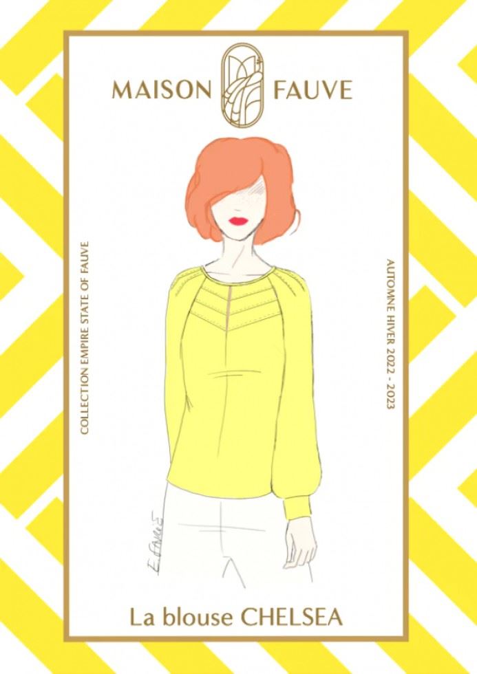 Maison Fauve Sewing Pattern Chelsea Blouse
