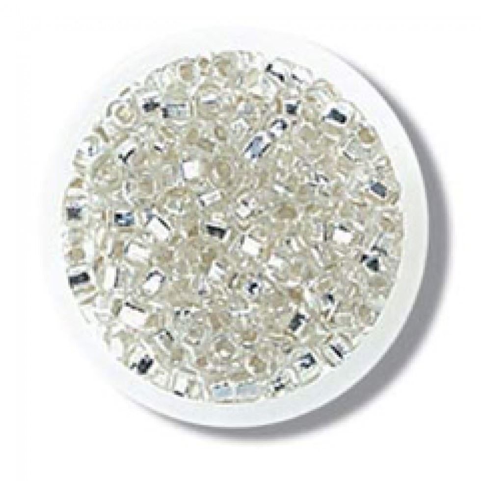 Trimits Silver Glass Rocaille Beads (Value Pack Of 5)