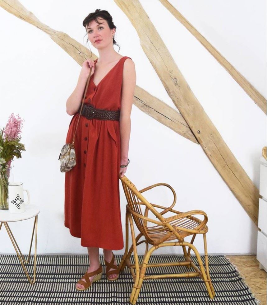 Cousette Paper Sewing Pattern Poulette Dress & Skirt
 