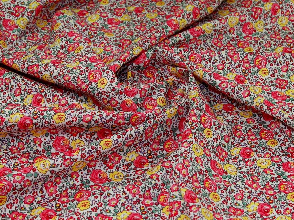Pink Deadstock 100% Cotton Poplin Fabric