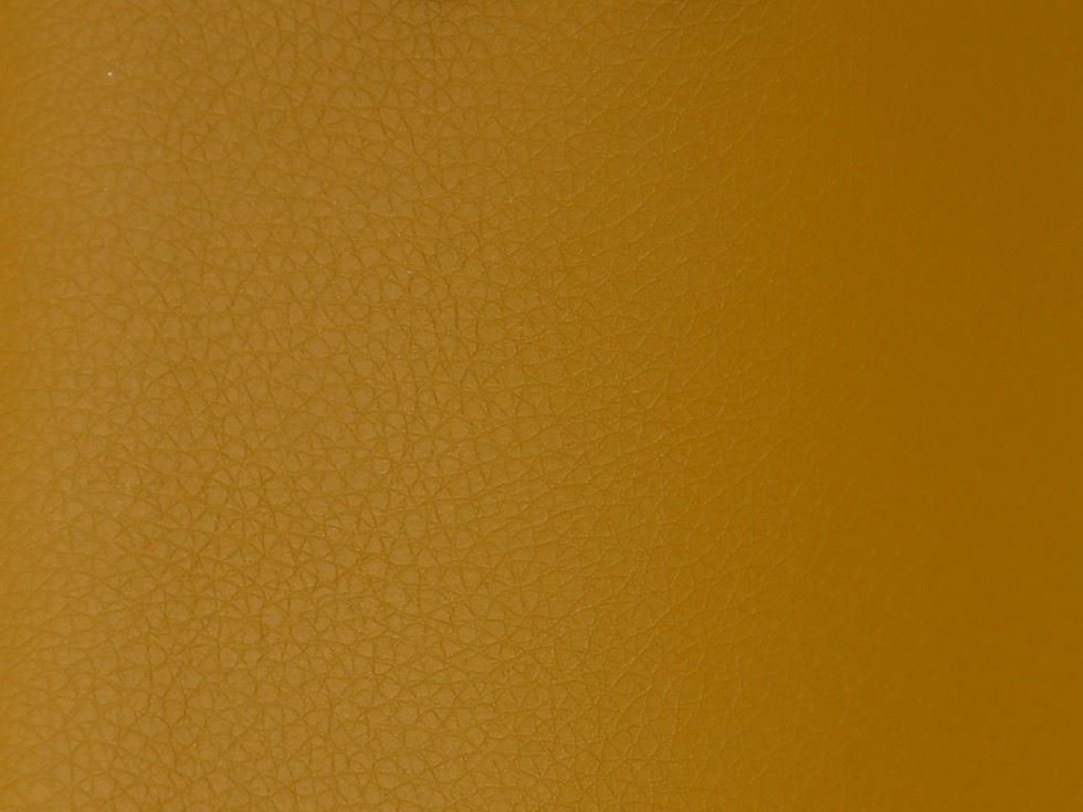 Stof France Heavy Soft Faux Leather Fabric Gold
 