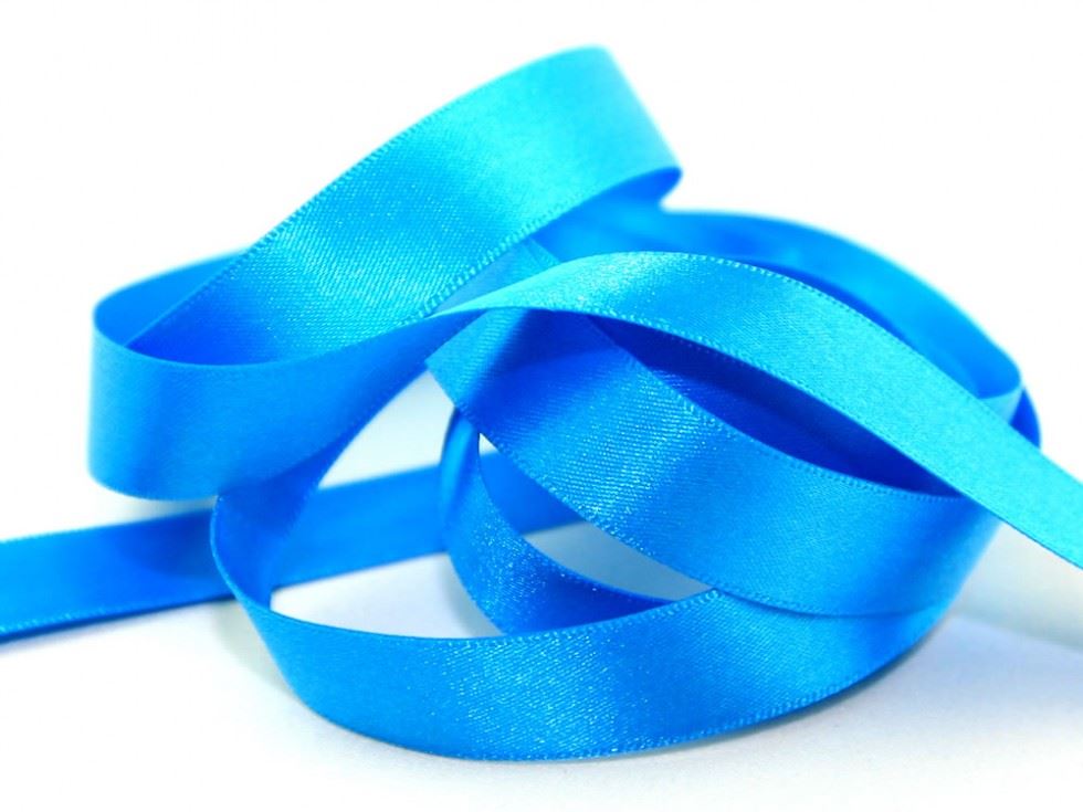 Berisfords Double Faced Satin Ribbon 4 Peacock
 