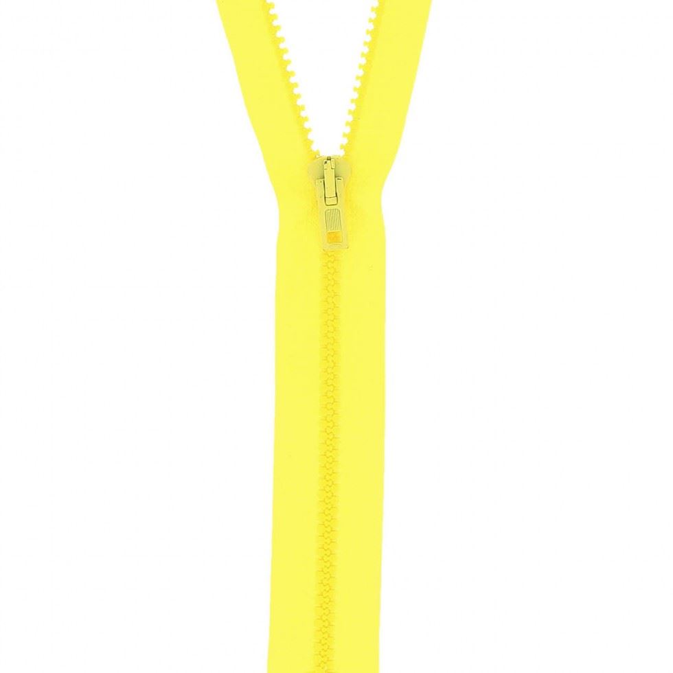 Milward Chunky Open End Zips Sunshine