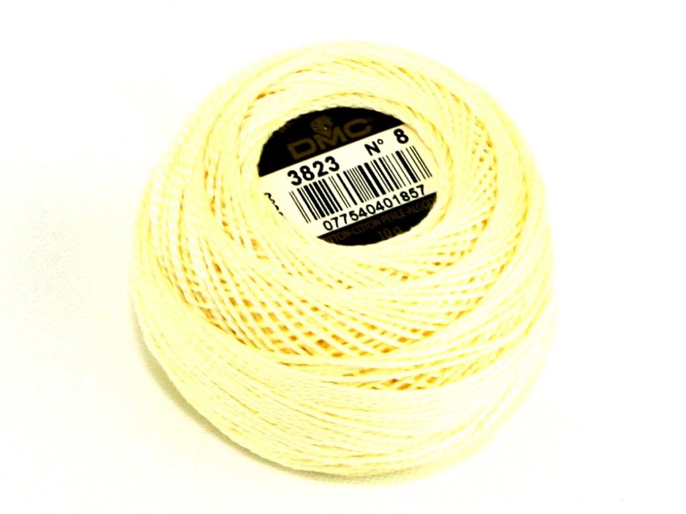 DMC Size 8 Cotton Perle Thread 3823
 
