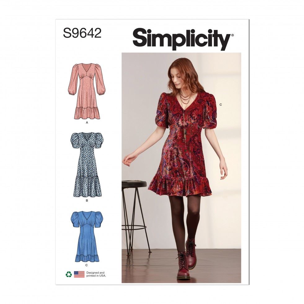 Simplicity Paper Sewing Pattern 9642
 