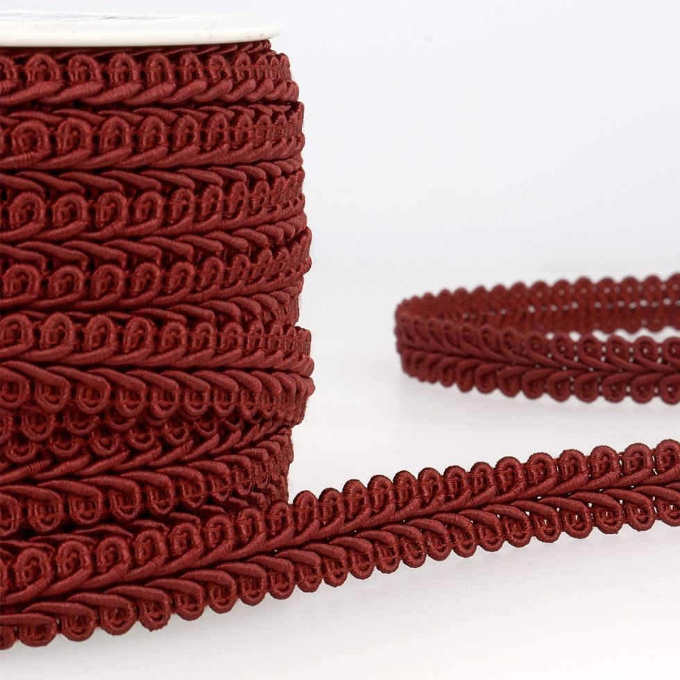 Stephanoise Gimp Braid Trim Burgundy