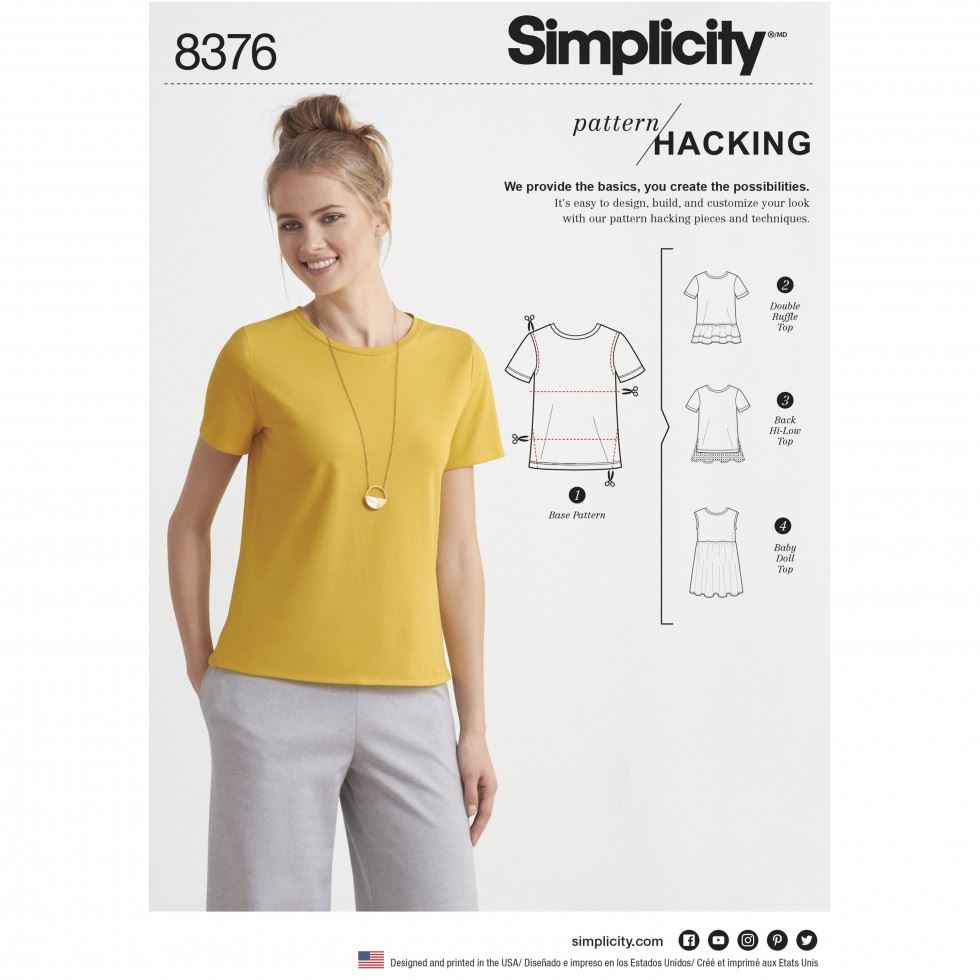 Minerva Sewing Pattern 8376 Simplicity Simplicity-8376-A