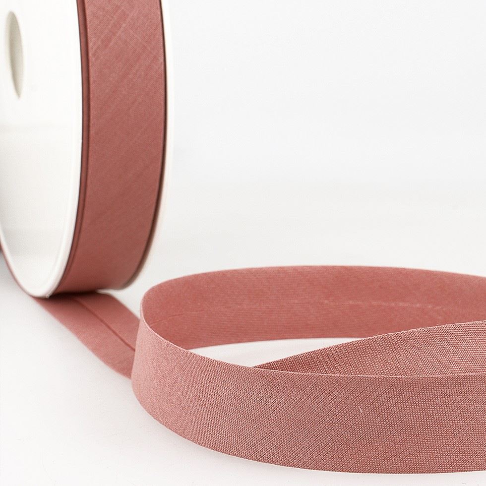 Stephanoise Polycotton Bias Binding Tape Antique Pink