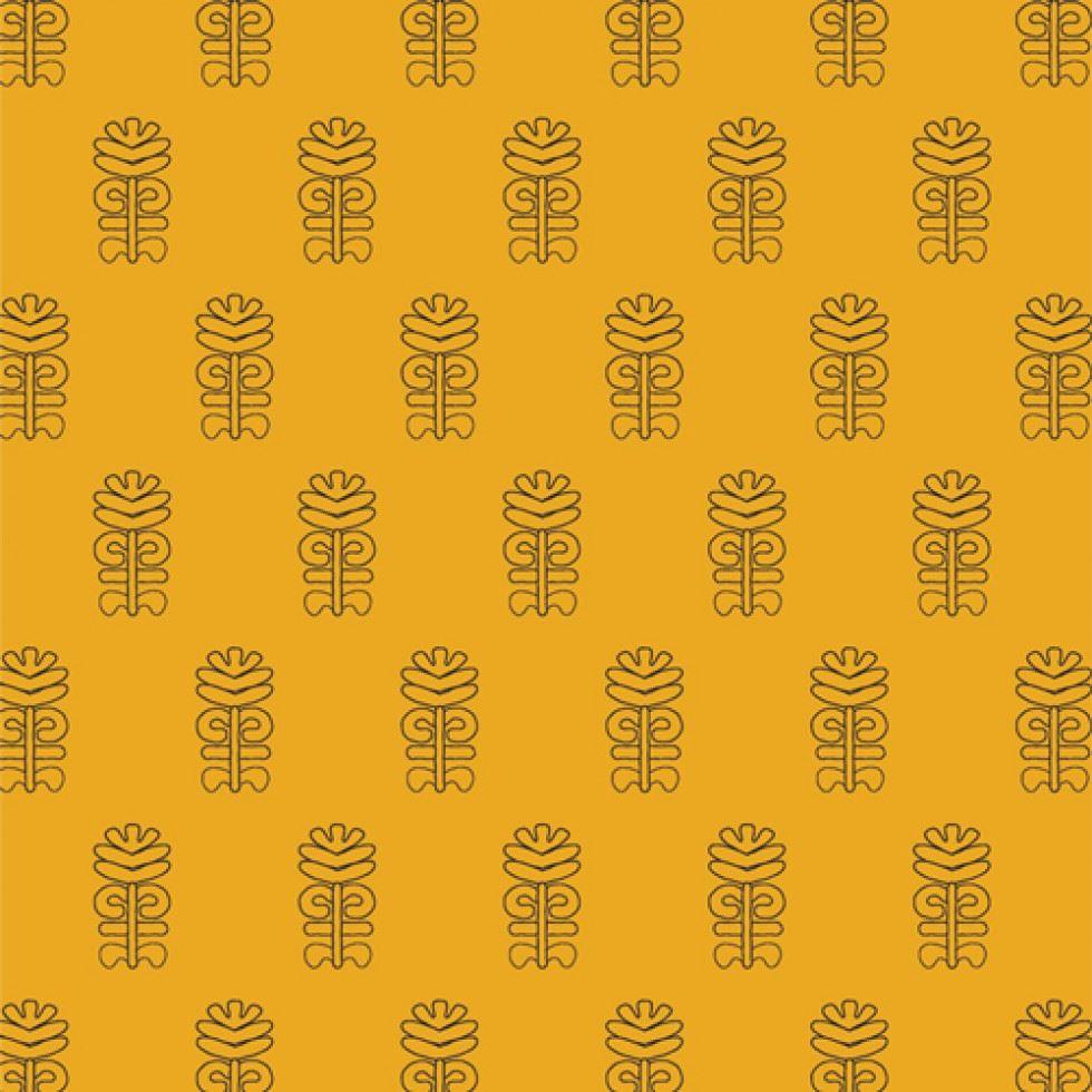 Art Gallery Fabrics Andina 100% Cotton Poplin Fabric Golden Huaca
 
