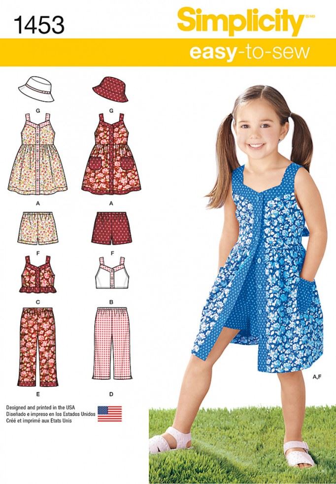 Simplicity Paper Sewing Pattern 1453
 