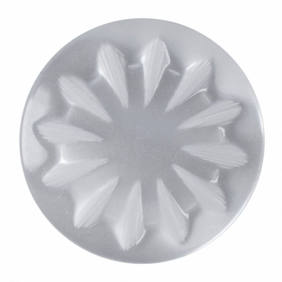 Hemline White Round Shank Buttons