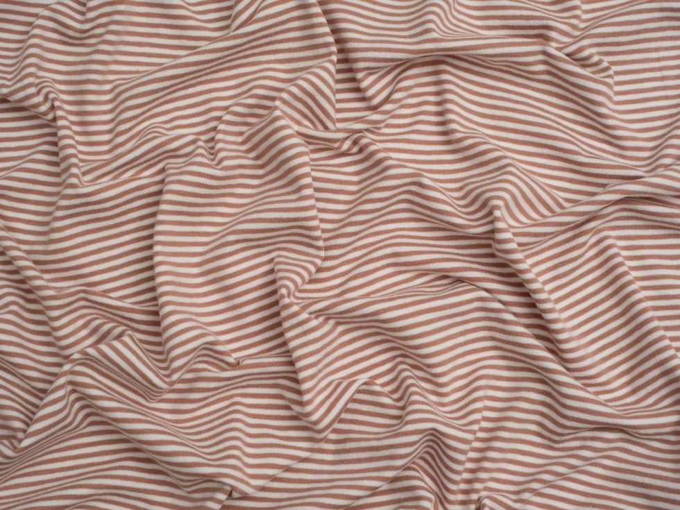 Minerva Core Range Baby Soft Yarn Dyed Cotton Jersey Stretch Knit Fabric Blush
 