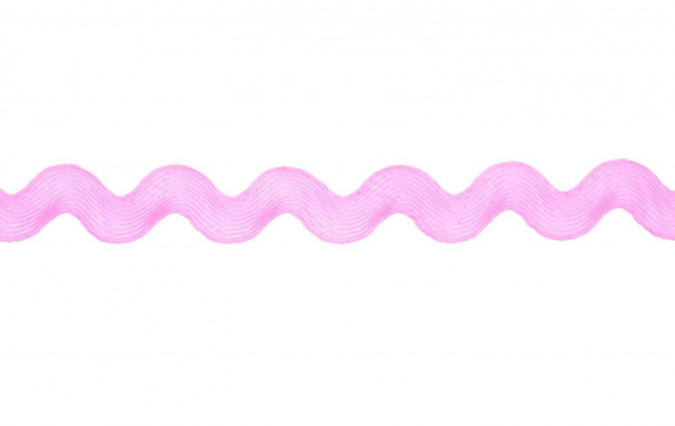 Essential Trimmings Pink Ric Rac Trim (Value Roll)