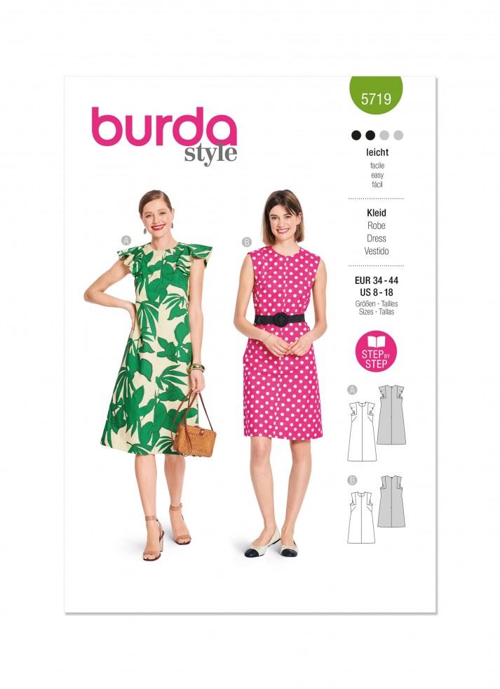 Minerva Sewing Pattern 5719 Burda Burda-5719