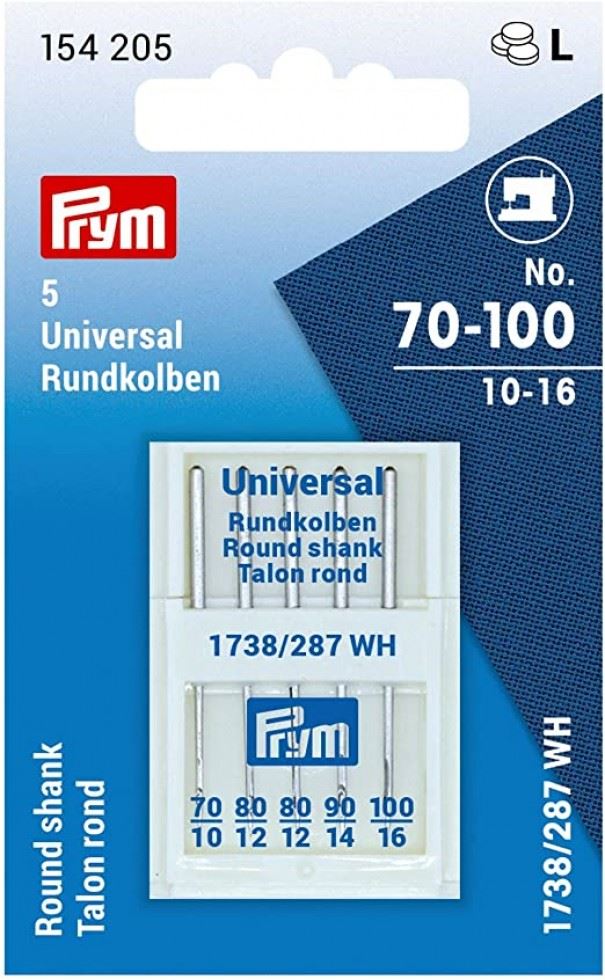Prym Round Shank Sewing Machine Needles