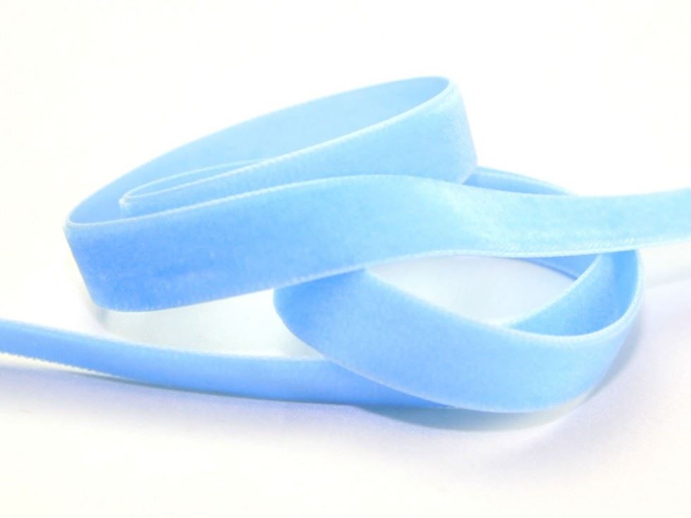 Berisfords Velvet Ribbon Mini Roll 9713 Saxe
 