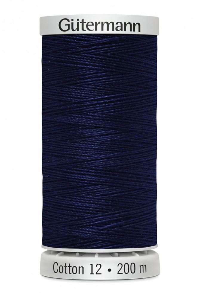 Gutermann 1197 No 12 Sulky Cotton Embroidery Thread
