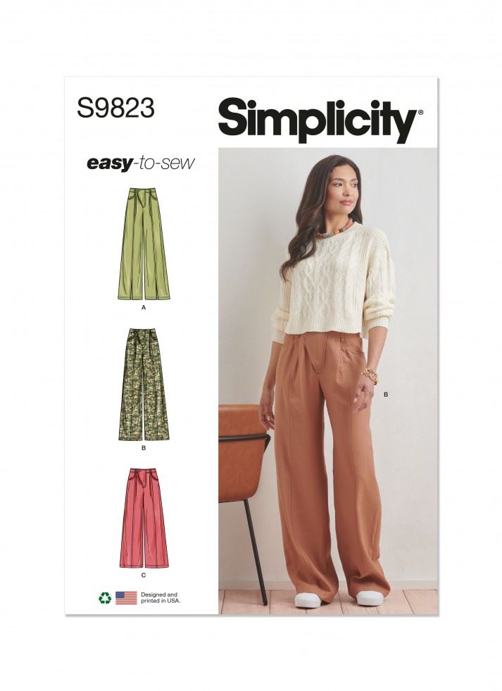 Minerva Sewing Pattern 9823 Simplicity Simplicity-9823-U5