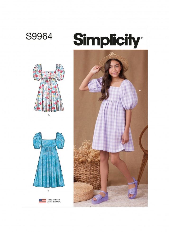 Minerva Sewing Pattern 9964 Simplicity Simplicity-9964-A
