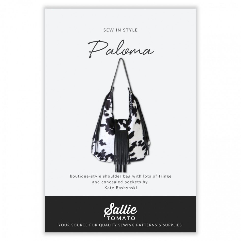 Sallie Tomato Sewing Pattern Paloma Shoulder Bag