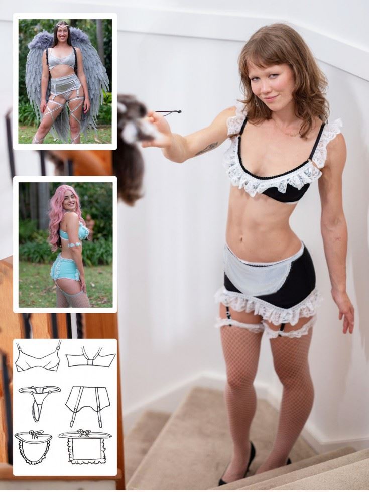 Booby Traps Paper Sewing Pattern Australian Maid
 
