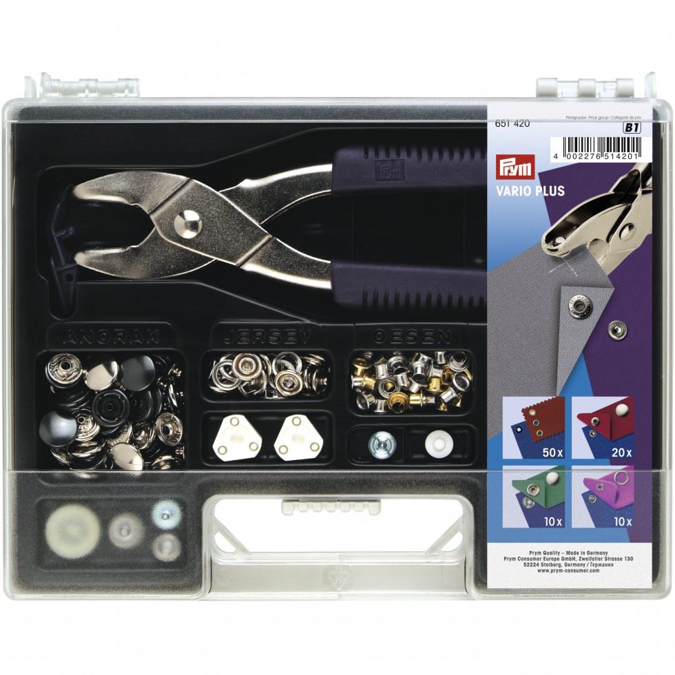 Prym Vario Press Fastener Eyelet Kit
 
