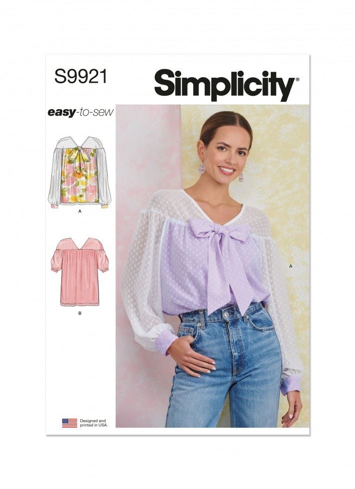 Minerva Sewing Pattern 9921 Simplicity Simplicity-9921-K5